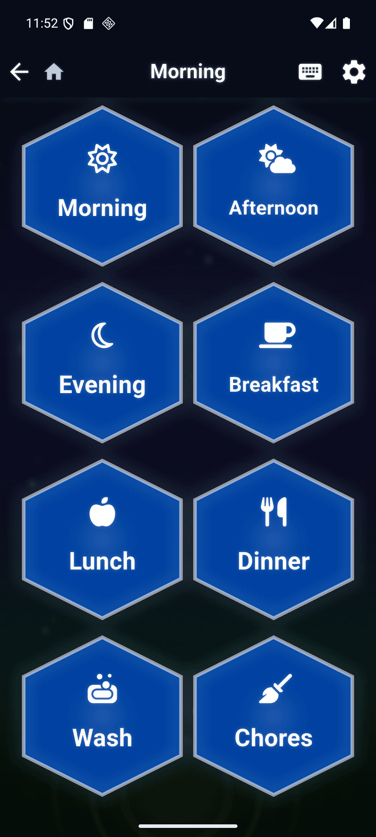 echoRune routines view